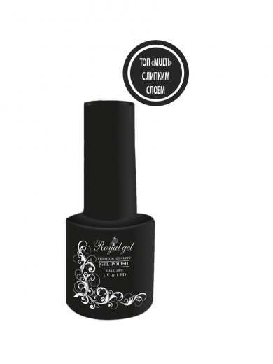 "MULTI WHIPE" топ для гель лака и геля c липким слоем MTLS