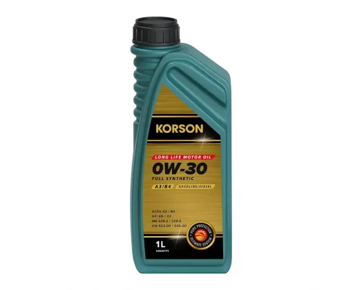 Korson Full Synthetic A3/B4 0W⁠-⁠30, 1л