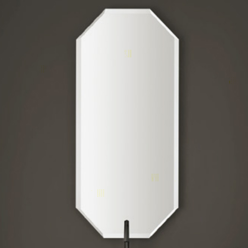 Зеркало VITAGE Milldue edition CRYSTAL 49х110х3 см со скошенным краем