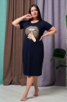 8508 Туника женская [темно-синий]