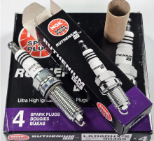 Свечи зажигания, NGK Ruthenium, комплект для: Чери, Эксид, ГАК, Джетур