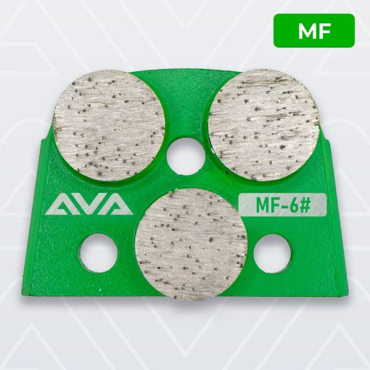 Шлифовальный алмазный пад на металлической связке AVA-3Y MF