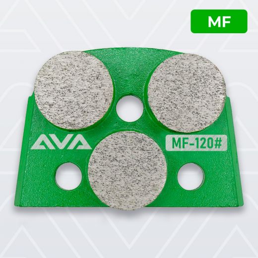 Шлифовальный алмазный пад на металлической связке AVA-3Y MF