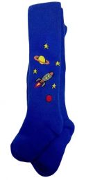 Детские махровые колготки С7821 "Космос"