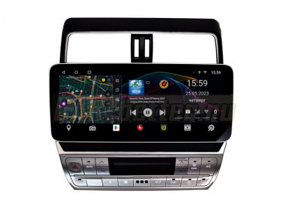 Магнитола Toyota LC Prado 2010-2013 в стиле рестайлинга, HiFi DSP 6.1, Penhui (DAFT-TP2292)