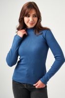 52713 Водолазка женская [деним]