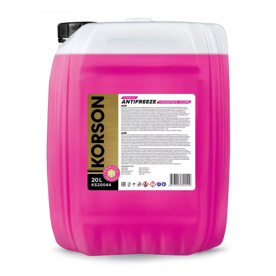 Korson G12 EVO Concentrate, 20л