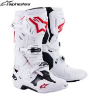 Ботинки Alpinestars Tech 10 Supervented, бело-красные