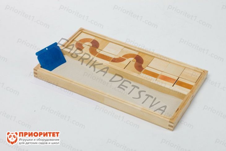 Игровой комплект психолога №1 «Для развития графомоторики с песком и пластинами»