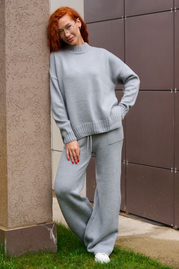 84504 Костюм женский [серый]