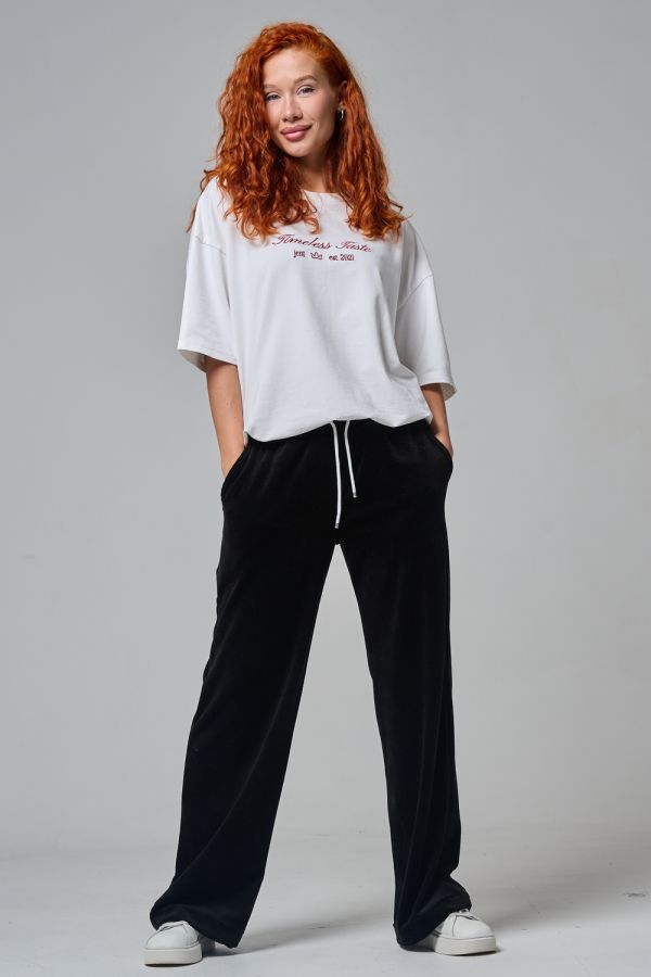 67190 брюки женские [черный]