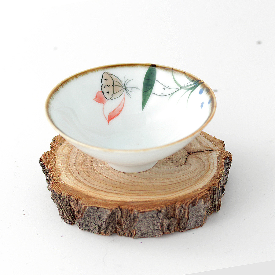 Чашка "Лотос и рыбки" №6, 70 мл Чашка "Лотос и рыбки" №6, 70 мл