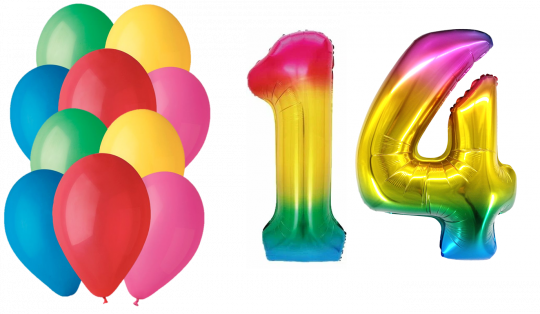 2 цифры и 10 шаров