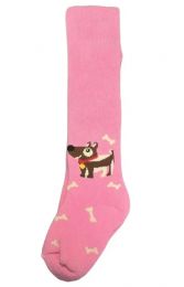 Детские махровые колготки С7821 "Собачка"