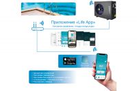 Тепловой насос Air Tech EVI Turbo Inverter Pushing WE-17 17 кВт