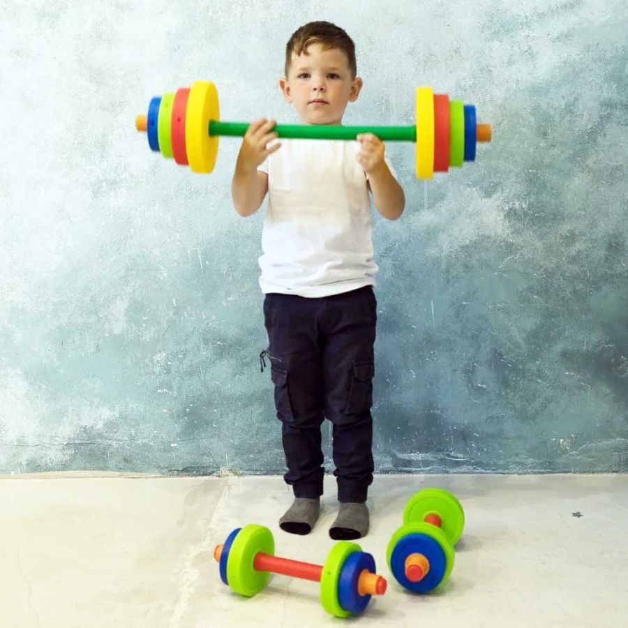 Набор "Штанга и гантели"