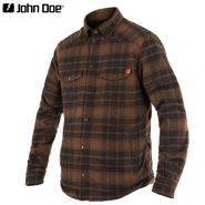 Моторубашка John Doe Motoshirt, коричневая