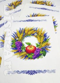 9145 Biser-Art. Рушник спаса