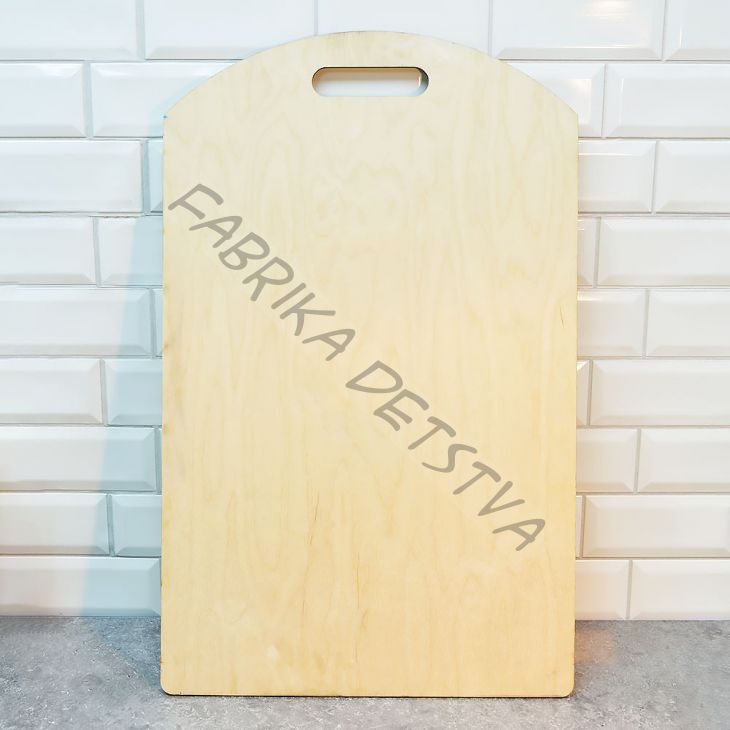 Доска для теста разделочная фанера 68*42*0,8см.