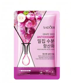 Тканевая маска для лица Sadoer с экстрактом винограда 25 мл