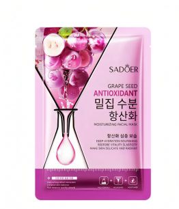 Тканевая маска для лица Sadoer с экстрактом винограда 25 мл