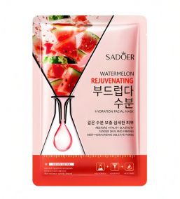 Маска тканевая для лица Sadoer с экстрактом арбуза 25 мл