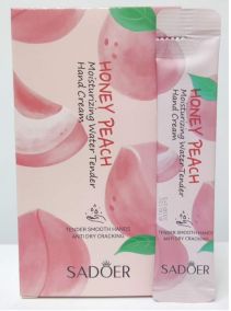 Крем для рук увлажняющий в саше sadoer с персиком 4 мл оптом