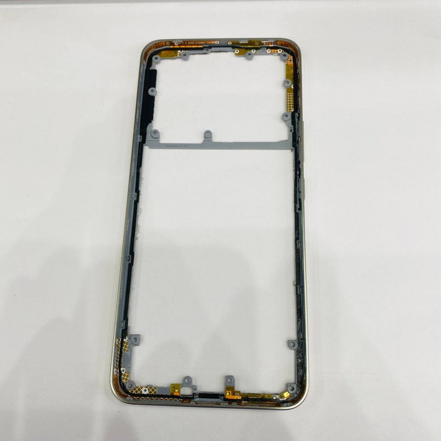 VIVO V25e  рамка (средняя часть) желтая оригинал (снятая)