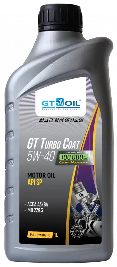 GT OIL Turbo Coat 5W-40, 1л