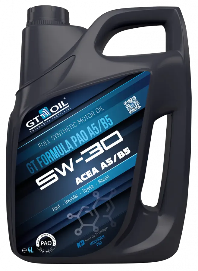 GT OIL Formula PAO 5W-30, 4л