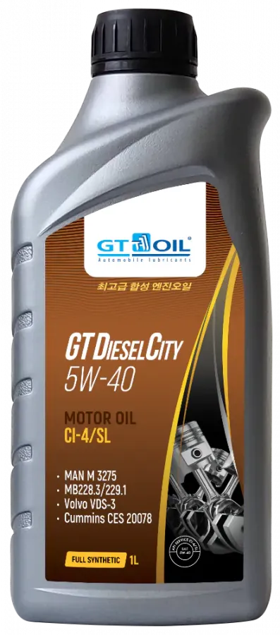 GT OIL Diesel City 5W-40, 1л
