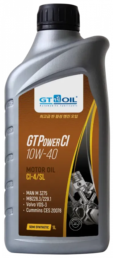 GT OIL Power CI 10W-40, 1л