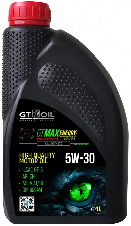 GT OIL MAX Energy 5W-30, 1л