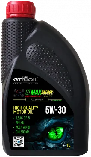 GT OIL MAX Energy 5W-30, 1л