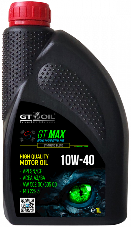 GT OIL GT MAX 10W-40, 1л