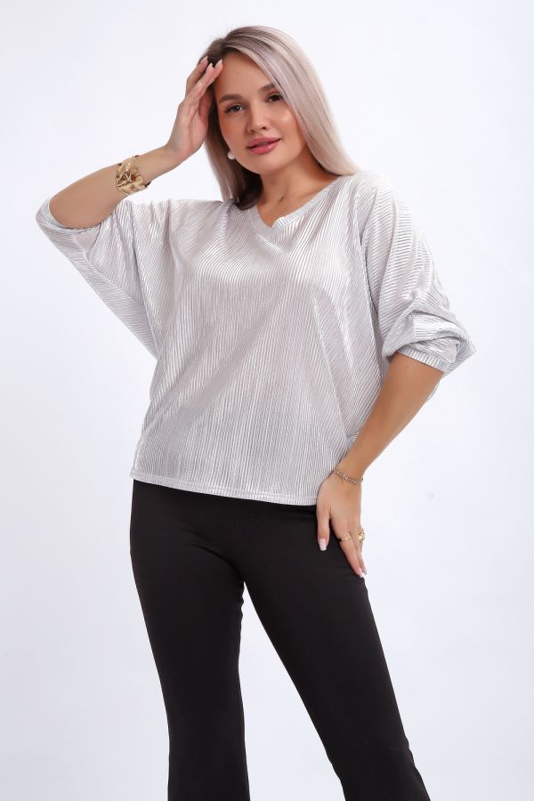 Блузка 32740 [жемчуг]