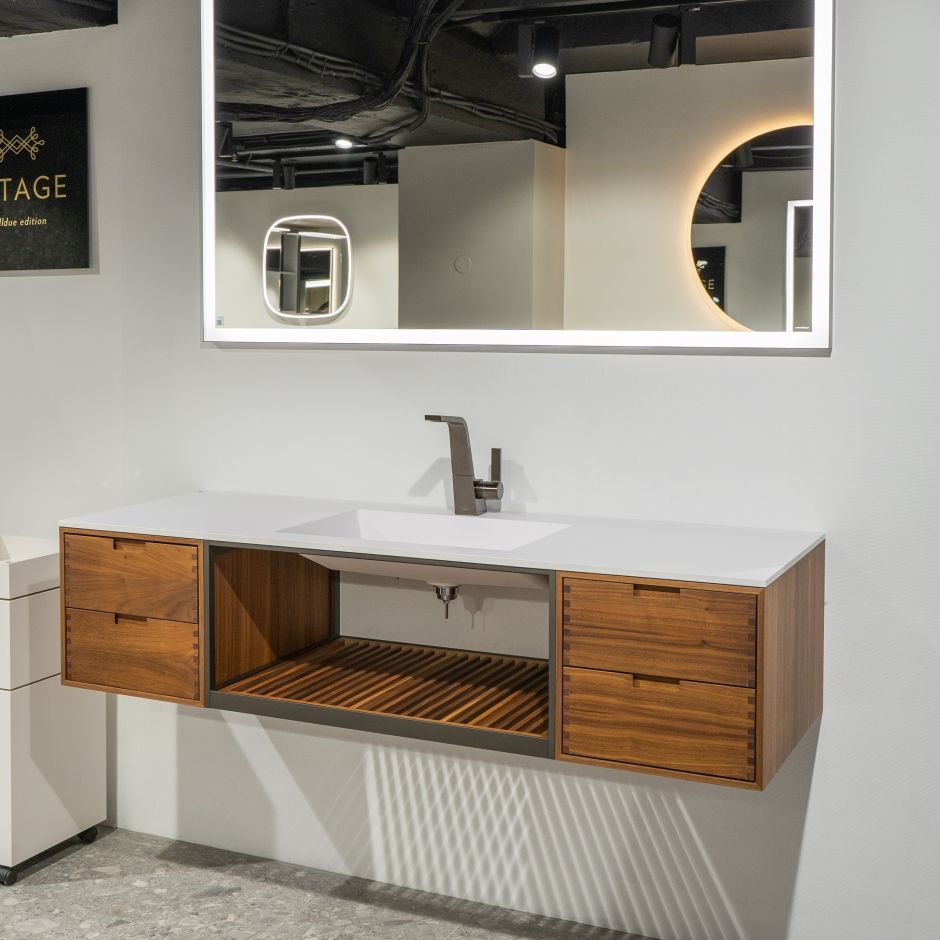 Изображение Модульный комплект мебели Milldue Fjord с центральным открытым элементом