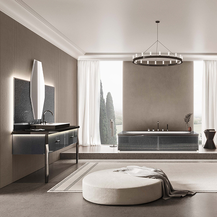 Напольный мебельный комплект Milldue Hilton ФОТО