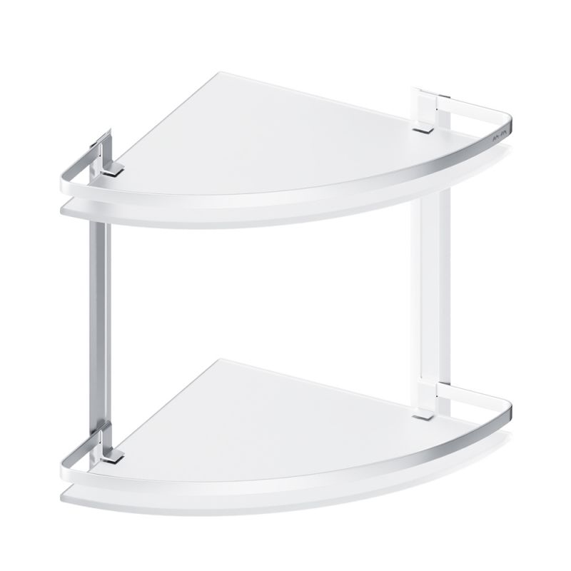 Стеклянная полка AM.PM, угловая A7456200 Sense L