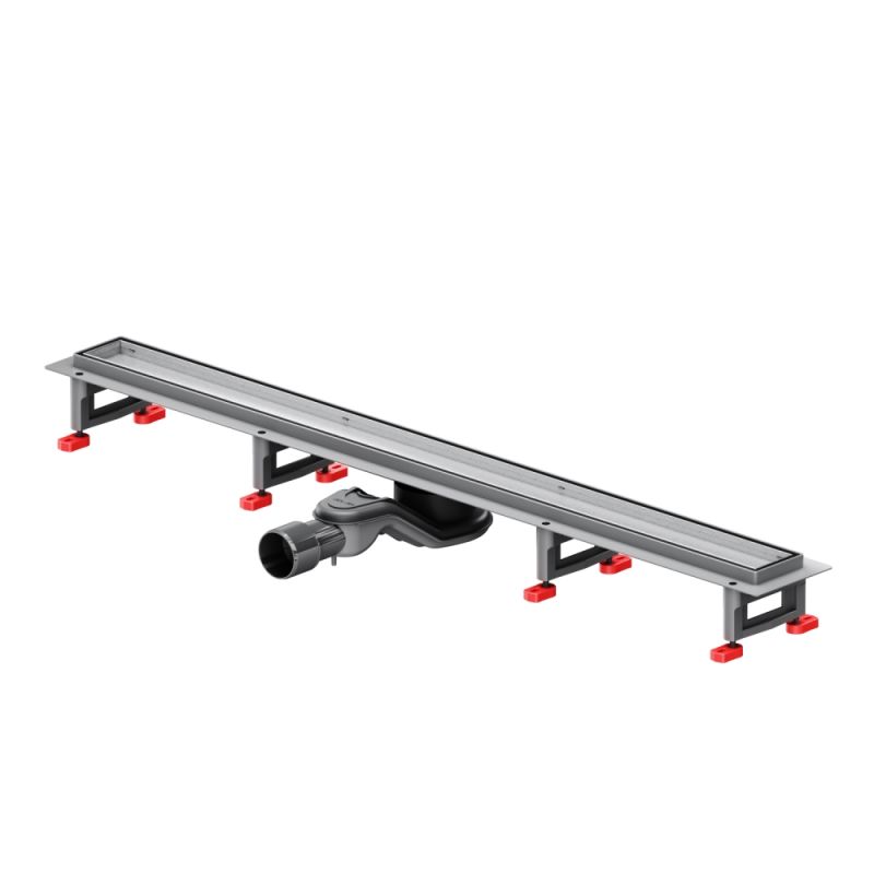 W01SC-U11-090-04SB MasterFlow Трап AM.PM для душа линейный универс затвор Tile 90см цвет сталь мат