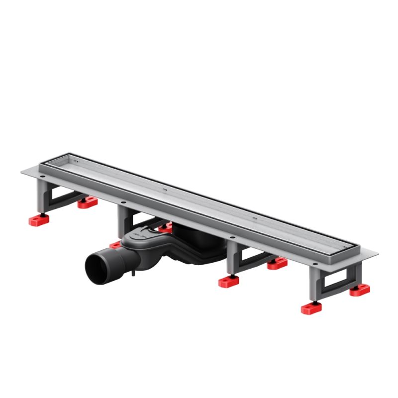 W01SC-U11-060-04SB MasterFlow Трап AM.PM для душа линейный универс затвор Tile 60см цвет сталь мат