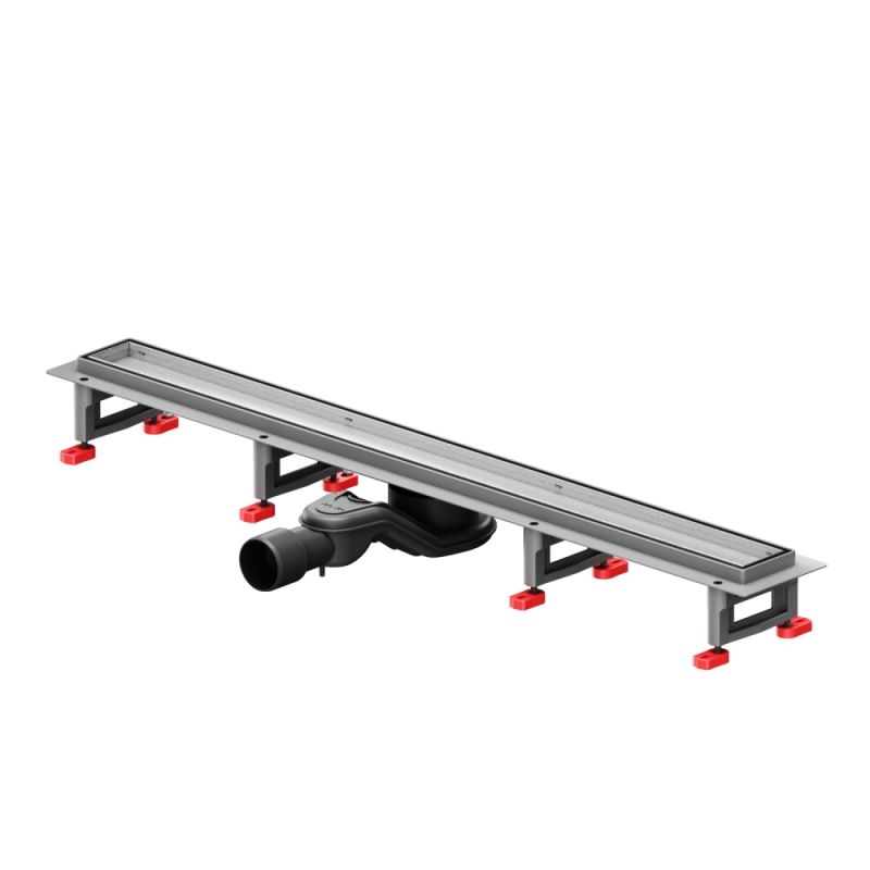 W01SC-U11-080-04SB MasterFlow Трап AM.PM для душа линейный универс затвор Tile 80см цвет сталь мат