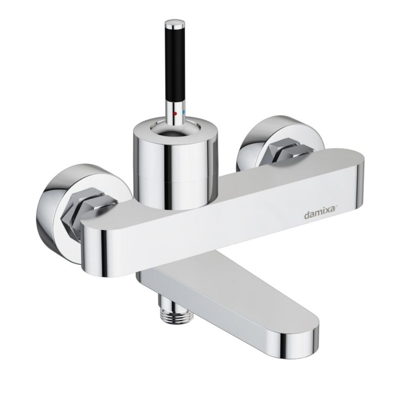 Смеситель для ванны и душа Damixa Arc 291000000, поворотный излив