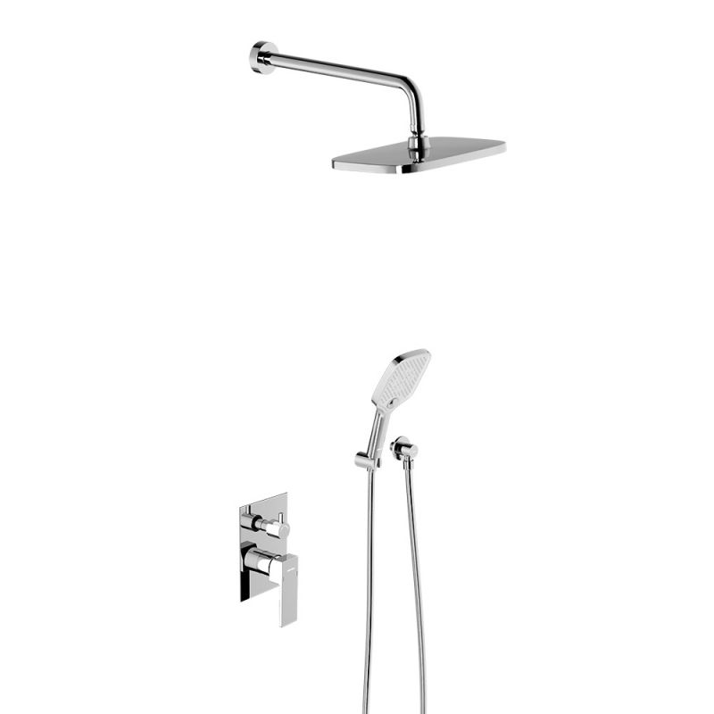 Встраиваемая душевая система со смесителем для душа Damixa Gala 953520000, хром