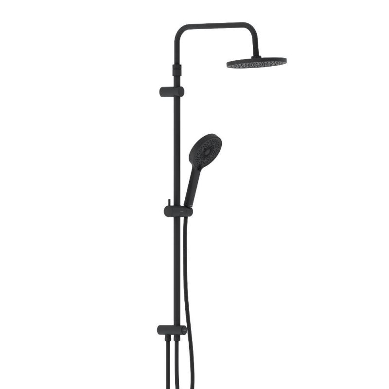 Душевая система Damixa Apollo, черный 947000300