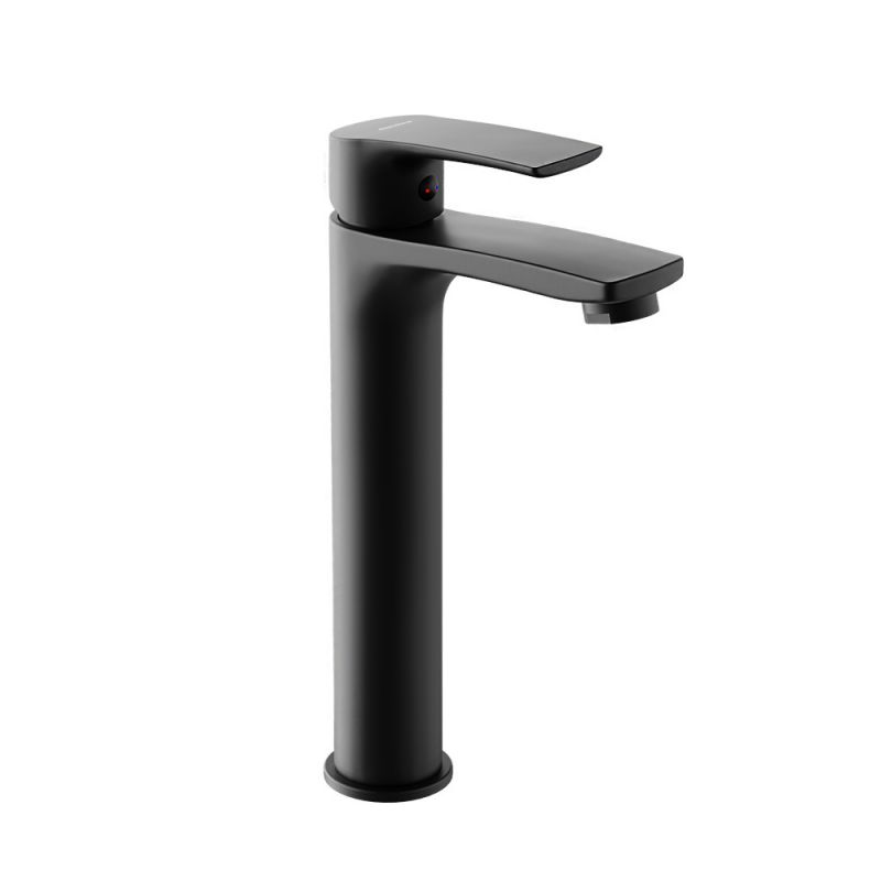 Смеситель для раковины, высокий Damixa Eclipse 2.0 черный, 480250300