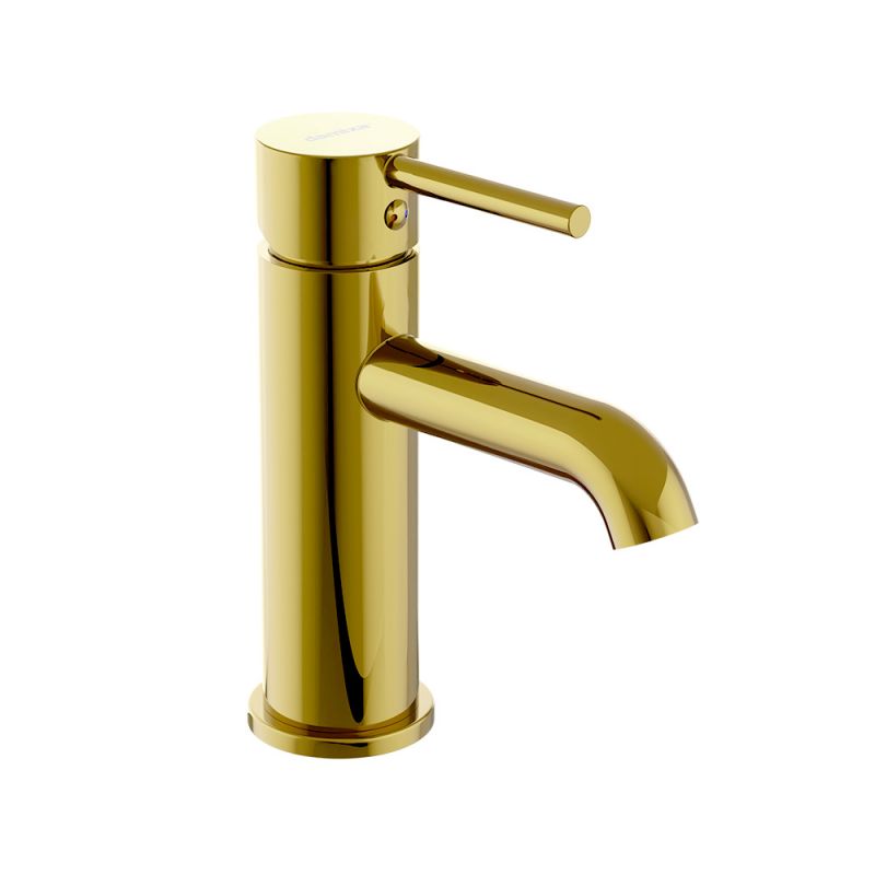 Смеситель для раковины Damixa Scandinavian Pure золото, 360210600