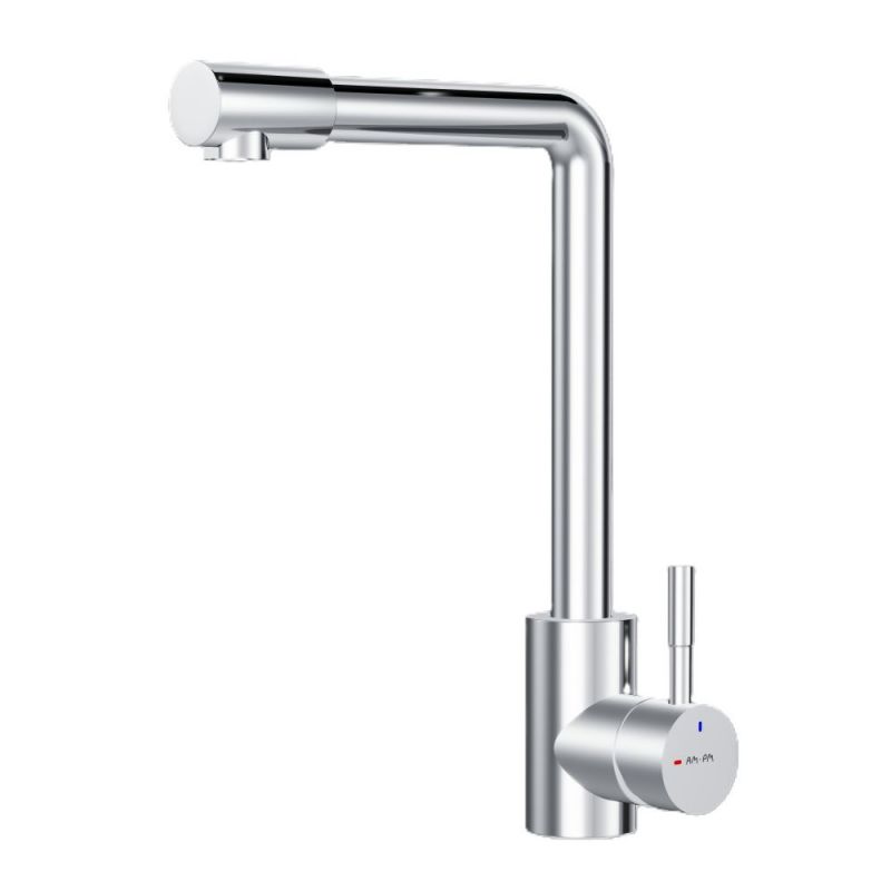Смеситель для кухни AM.PM с L-изливом, хром X-Joy S F85B05000, хром