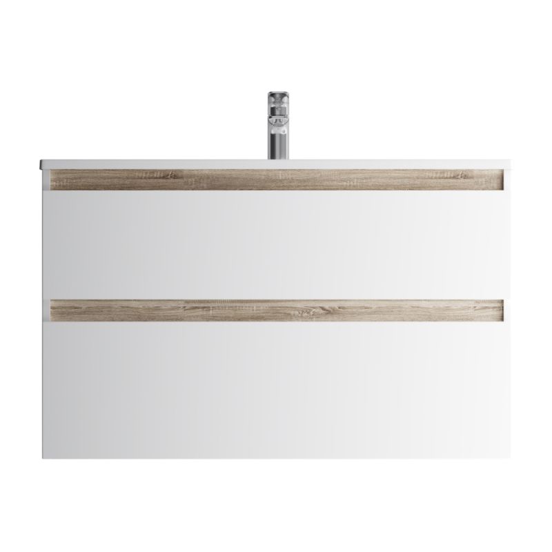 База под раковину AM.PM X-Joy, подвесная, 100 см, 2 ящика, белый глянец M85AFHX1002WG