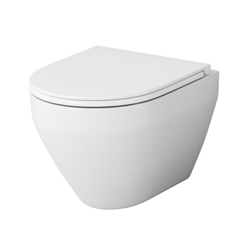 Унитаз подвесной AM.PM SPIRIT V2.0 FlashClean C701700SC с сиденьем микролифт